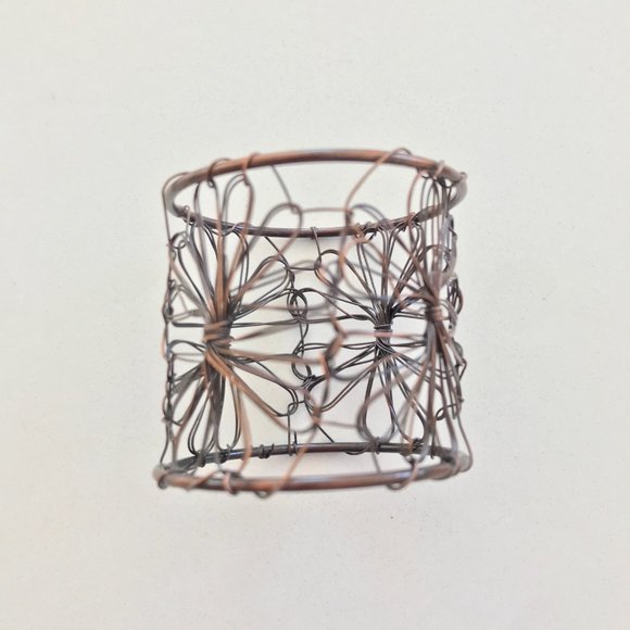 Pier 1 Imports - Vintage Boho Wire Napkin Rings - Picture 4 of 7